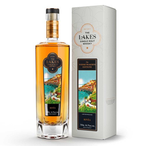 The Lakes Whiskymakers Edition Rivea Single Malt Whisky 70cl - A Mediterranean-Inspired Symphony of Flavour